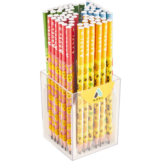 Display of 72 2B FRUITS pencils