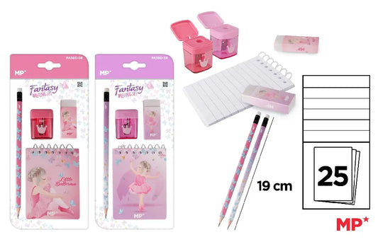 Writing set - BALLERINA (2 models)